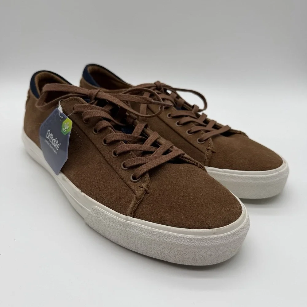 Oliver Sweeney Men's Suede Henwood II Designer Sneakers Brown UK 8 / US 9